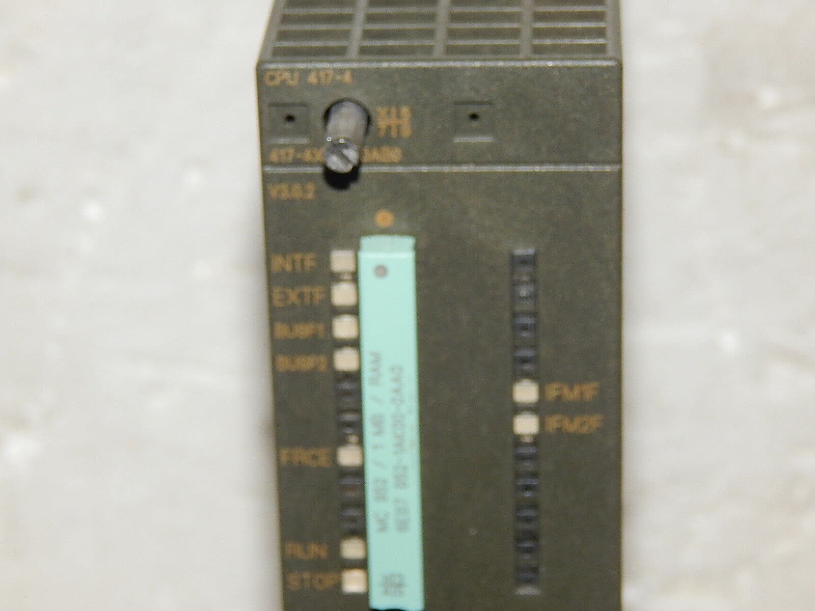 Siemens Simatic S7 CPU 417-4 Typ: 6ES7 417-4XL00-0AB0 / E-Stand: 05 used