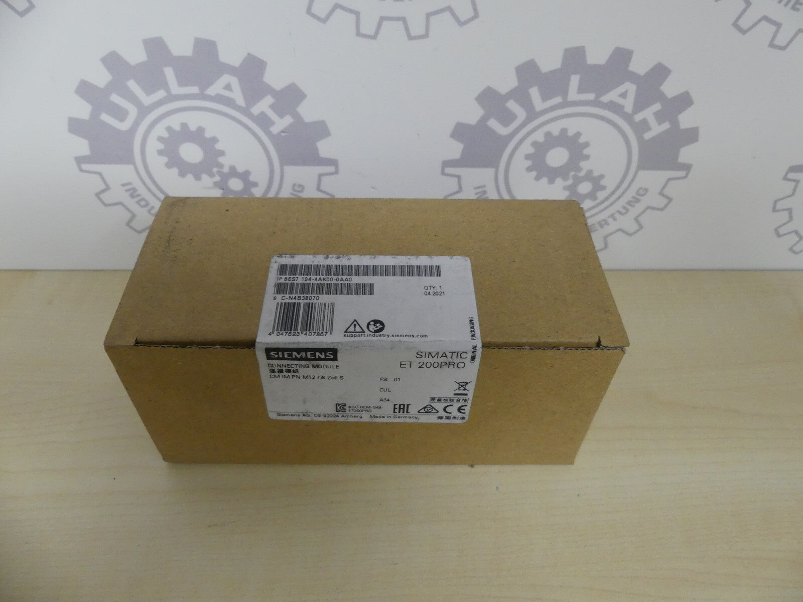 SIEMENS 6ES7 194-4AK00-0AA0