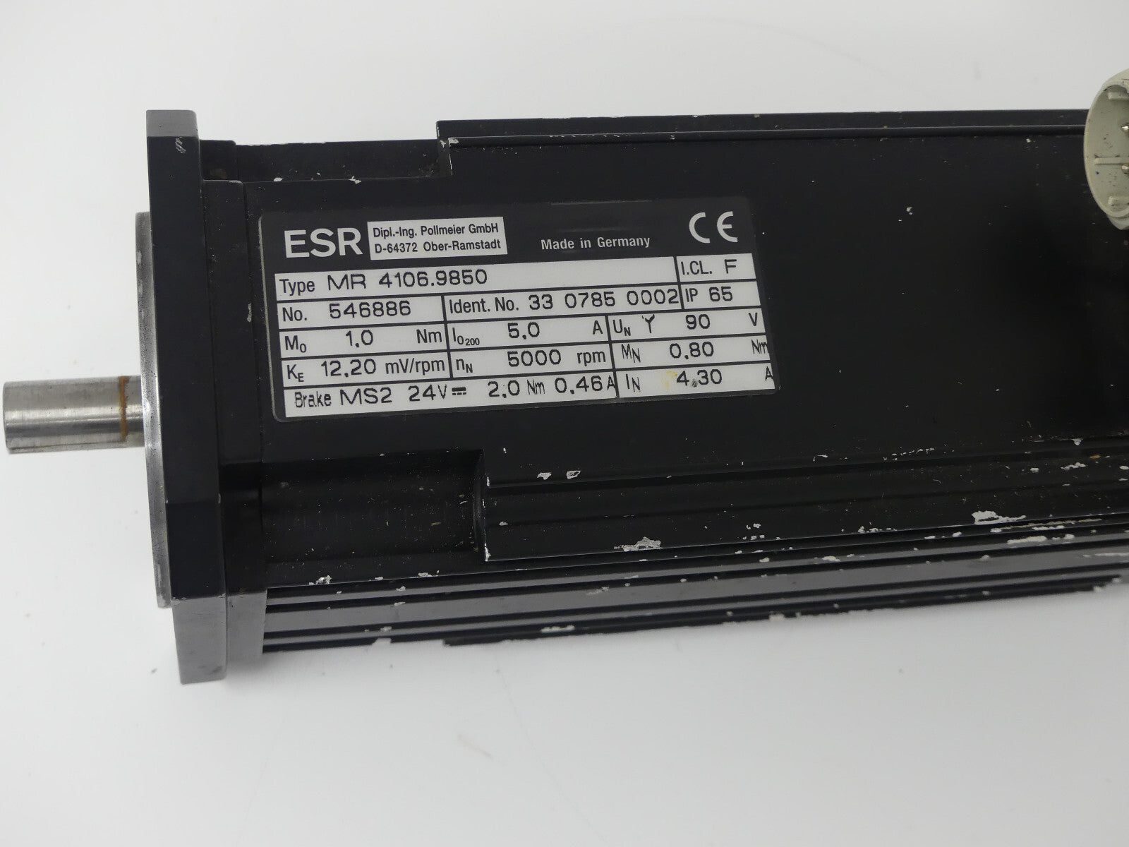 Servomotor Motor Synchronmotor ESR MR 4106.9850