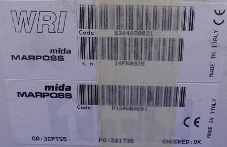 MARPOSS P1SRW60001 MIDA WRI-Funkempfänger Set