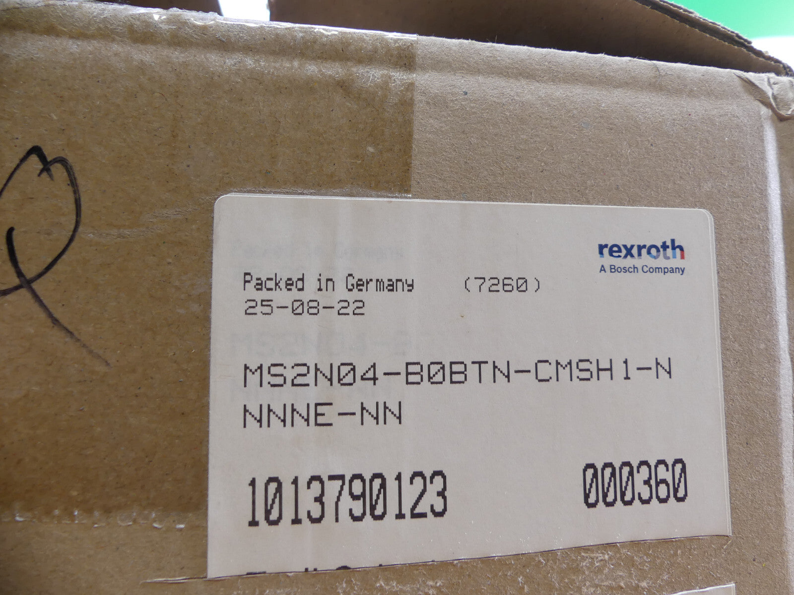 Rexroth MS2N04-B0BTN-CMSH1-NNNNE-NN