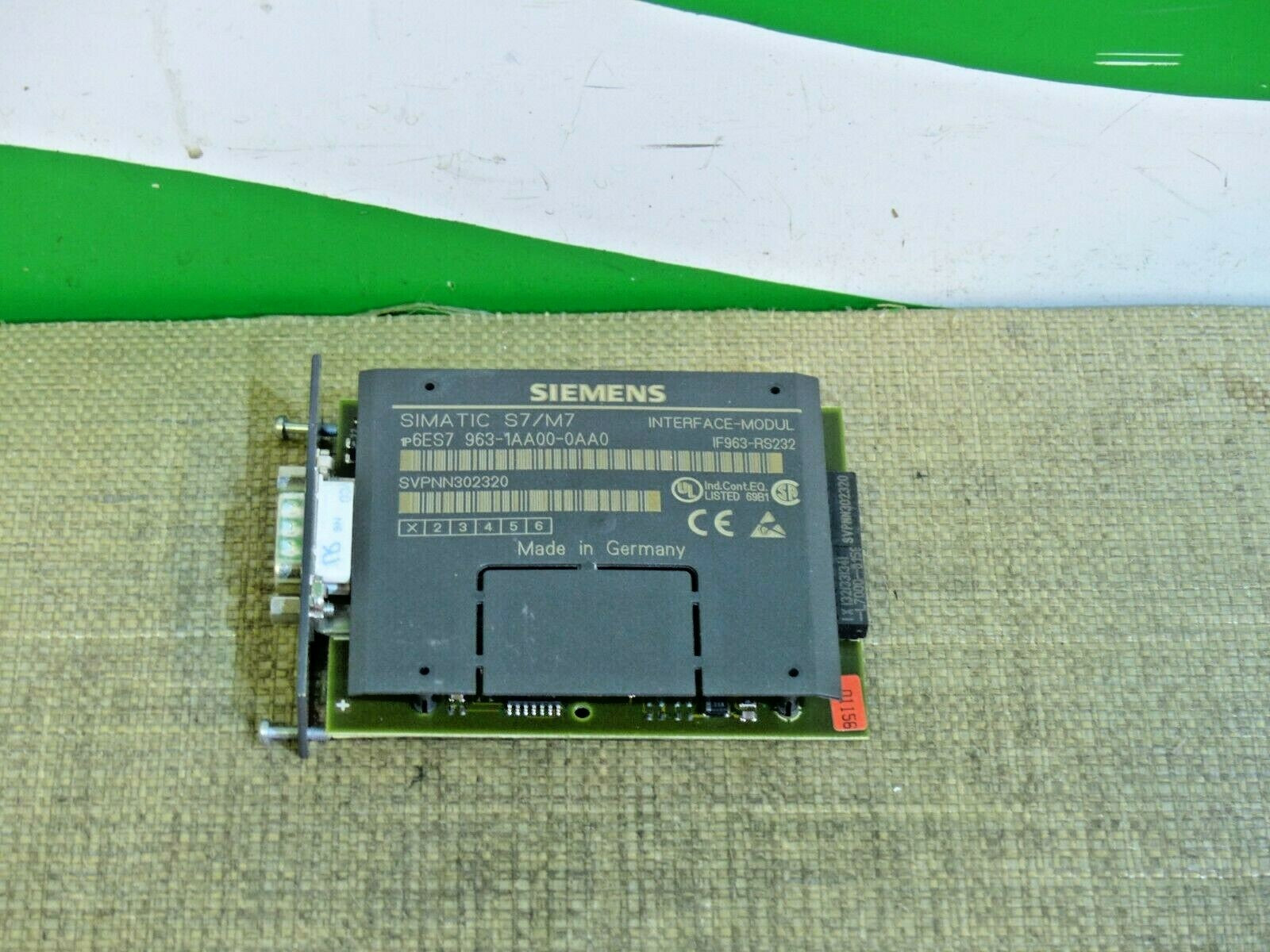 Siemens 6ES7 963-1AA00-0AA0 // 6ES7963-1AA00-0AA0