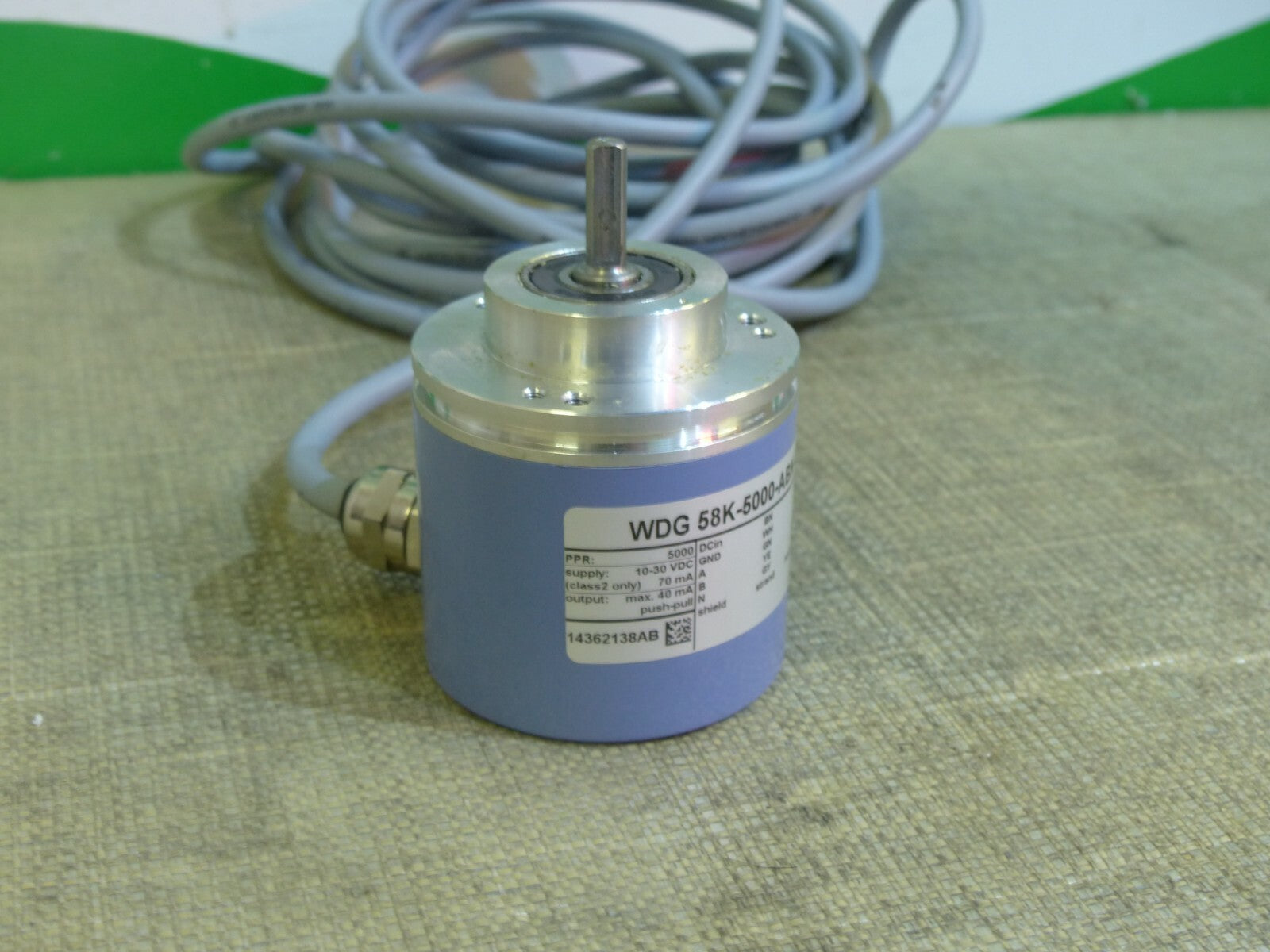 Wachendorff WDG 58K-5000-ABN-H24-L3-E95 8 (leicht gekrazt) S. Bilder