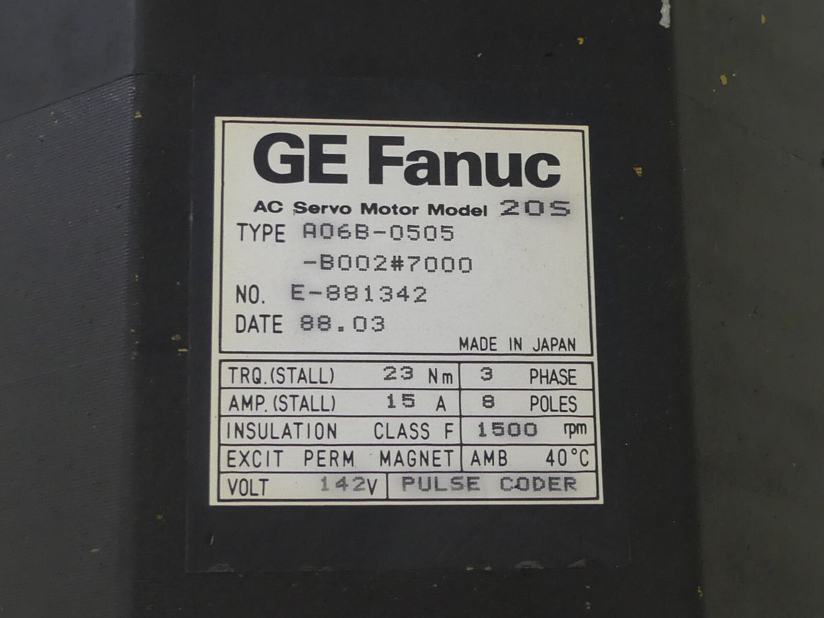 Fanuc A06B-0505-B002