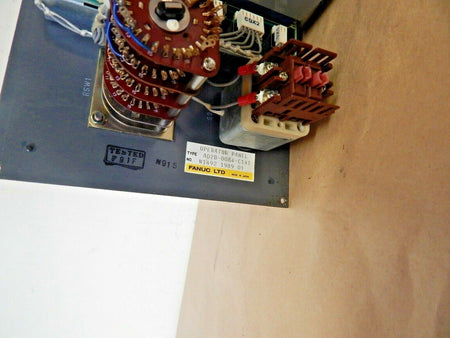 Fanuc Operators Panel, A02B-0084-C141, A16B-1310-038/0/03B, Used,  