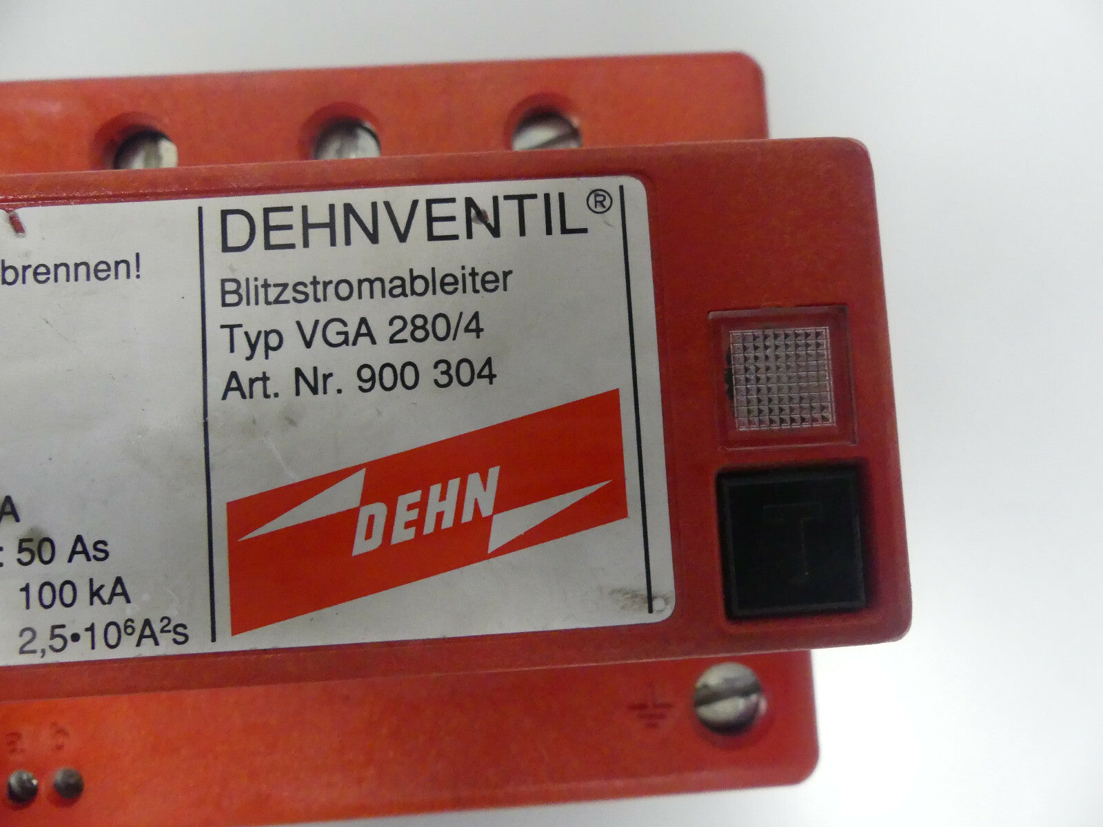 DEHNVENTIL VGA 280/4