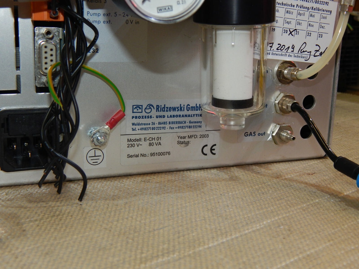 Ridzewski  GmbH E-CH 01 230V~ 80VA used