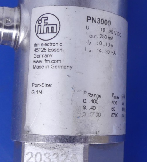 IFM PN3000 G1/4"