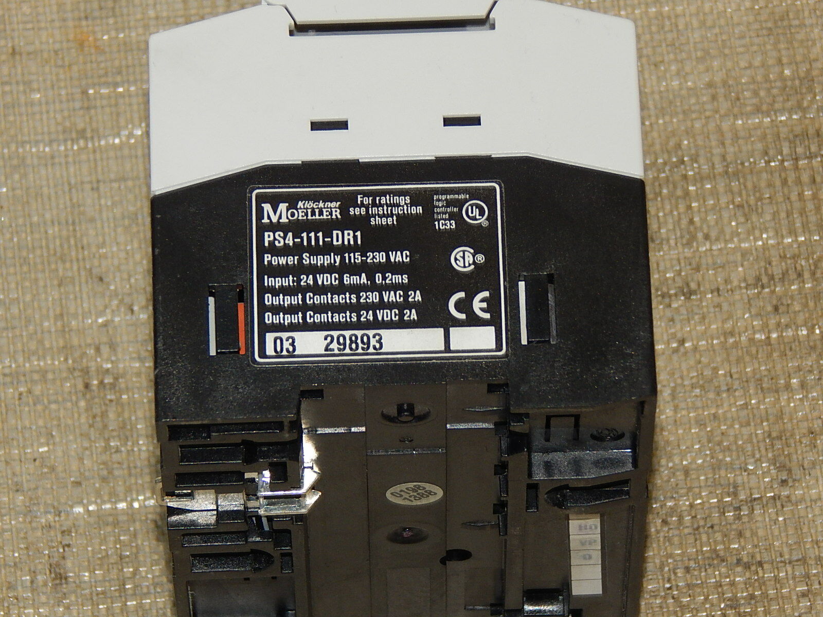  Klöckner Moeller Power Supply PS4-111-DR1 used