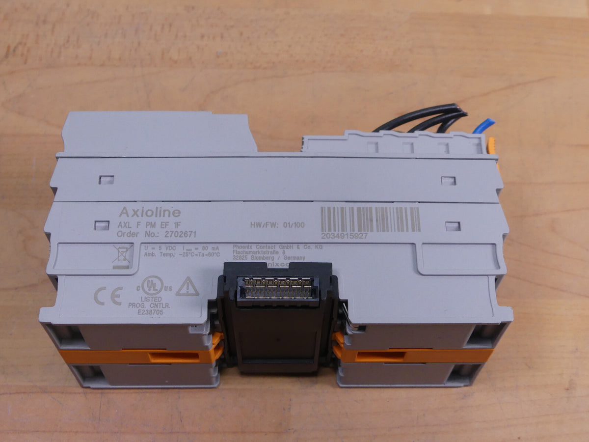 Phoenix Contact Axioline AXL F PM EF 1F   AXLFPMEF1F HW/FW:01/100