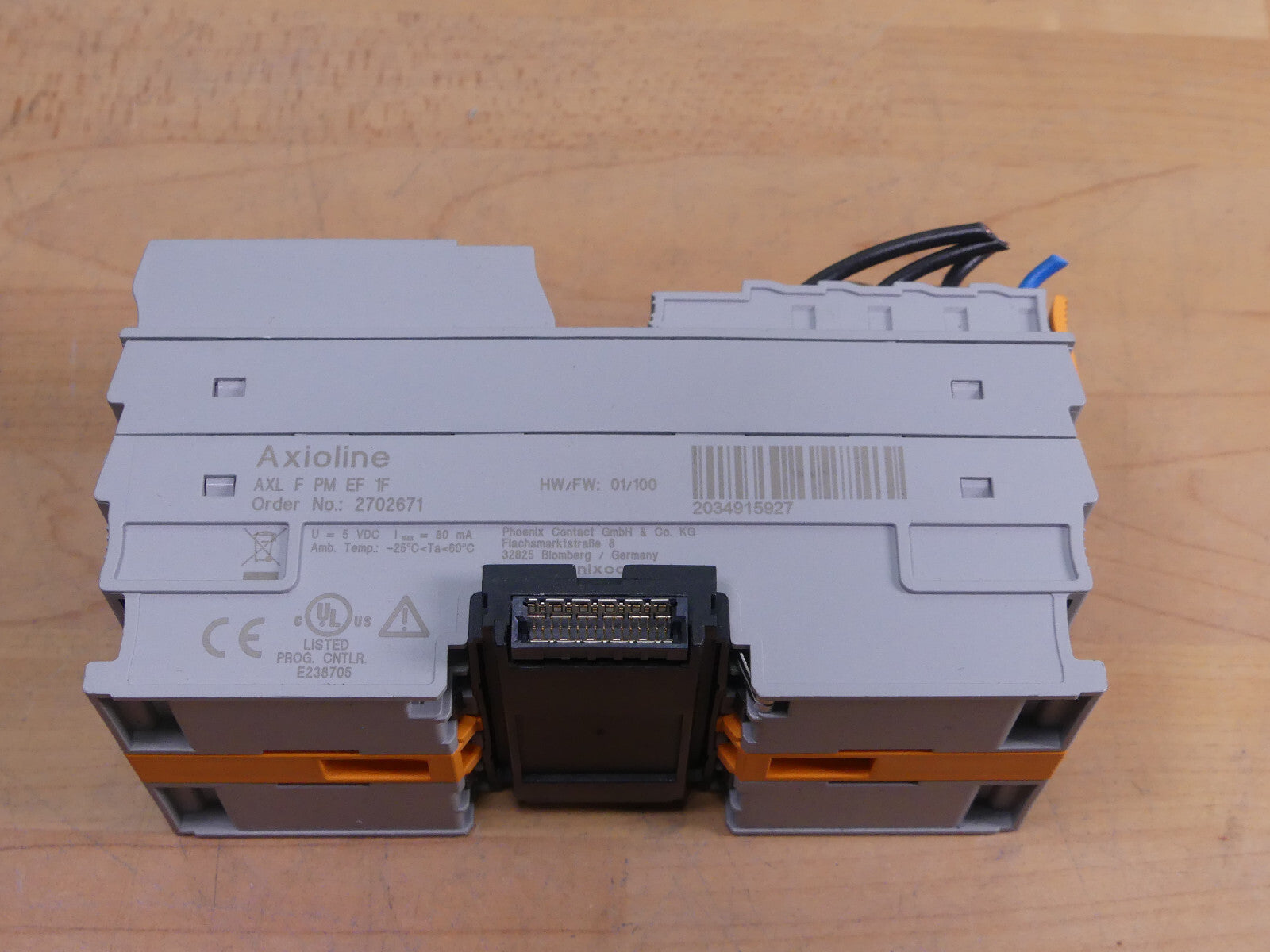 Phoenix Contact Axioline AXL F PM EF 1F   AXLFPMEF1F HW/FW:01/100