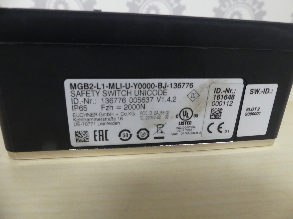 Euchner MGB2-L1-MLI-U-Y0000-BJ-136776