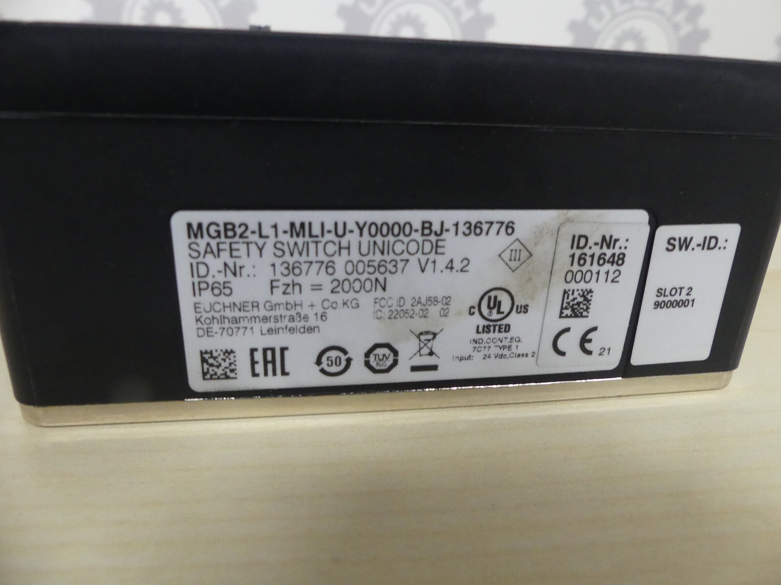 Euchner MGB2-L1-MLI-U-Y0000-BJ-136776