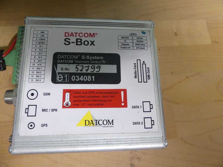 DATCOM S-Box  S.Nr 52799