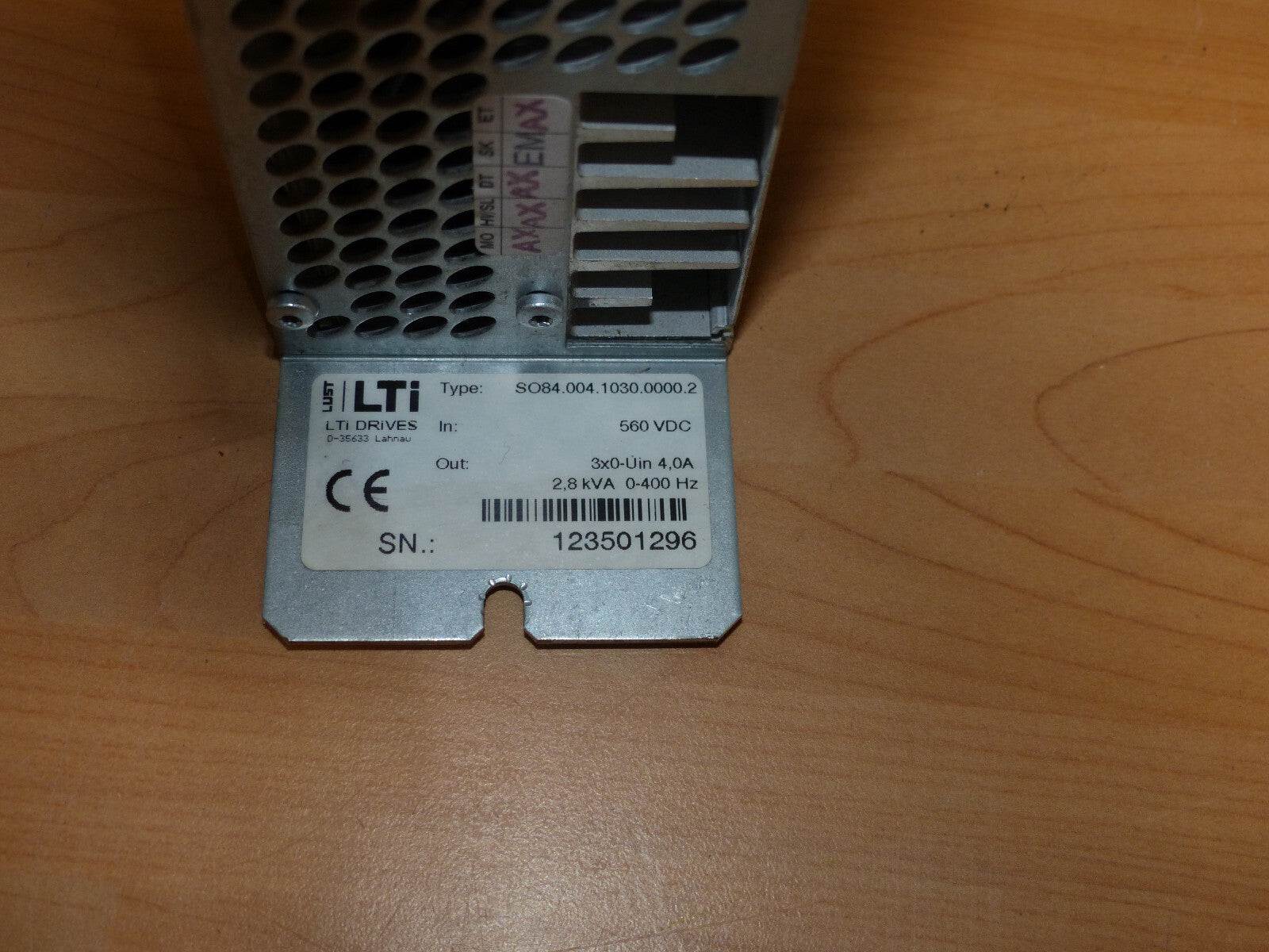 LTi DRiVES SO84.004.1030.0000.2 defekt s.Bilder