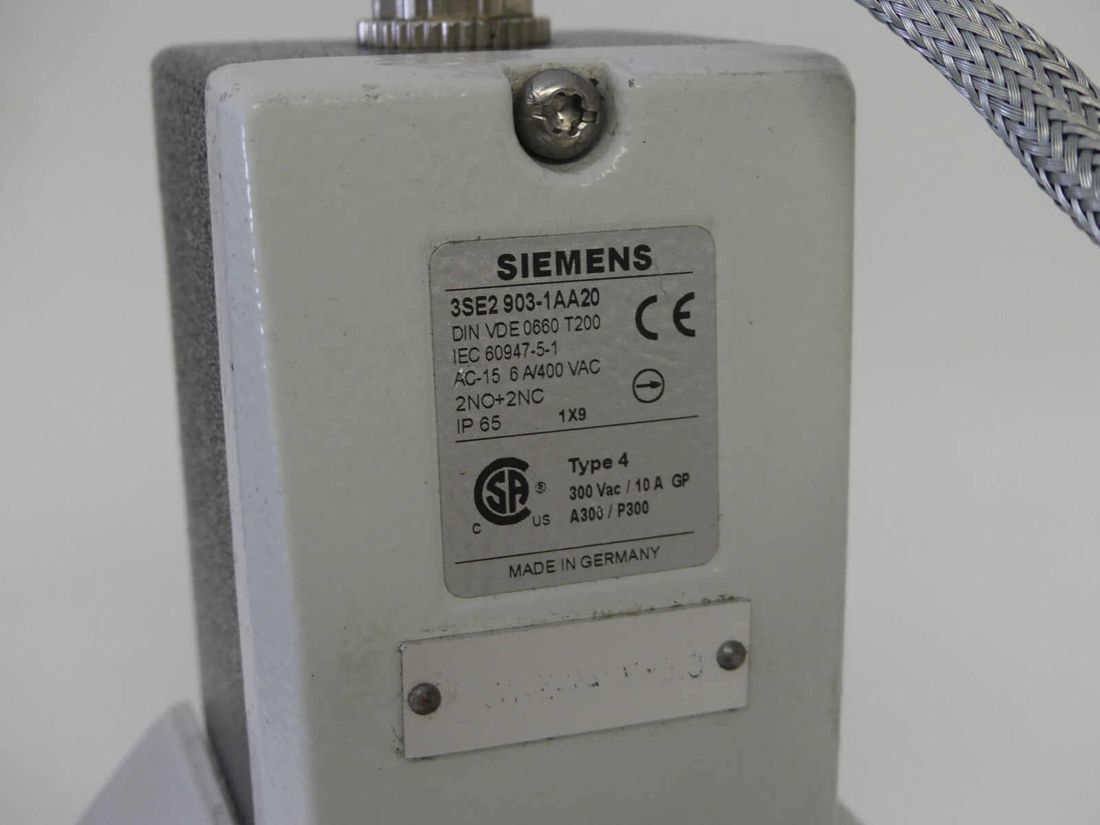 Siemens Fußschalter 3SE2 903-1AA20