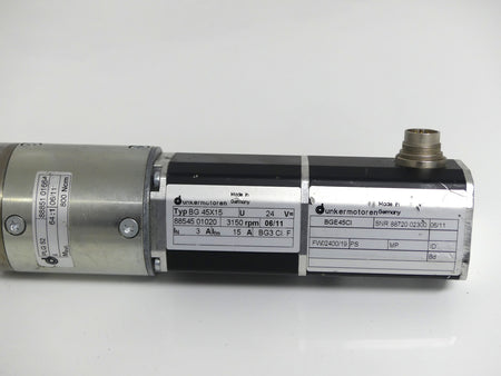 Dunkermotoren BG 45X15 + PLG 52 + BGE45CI 