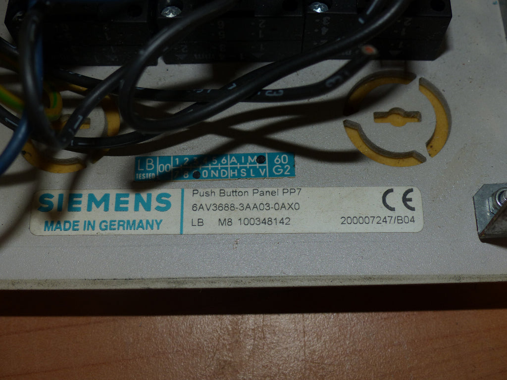 siemens 6av3688-3aac3-0ax0 used