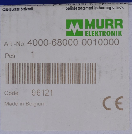 Murr Elektronik 4000-68000-0010000