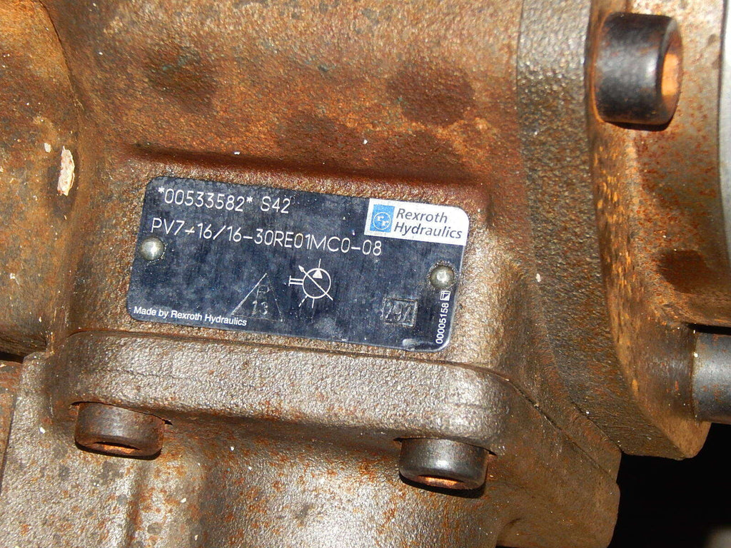 REXROTH FLÜGELZELLEN-PUMPE /// PV7 +16/16-30RE01MC -08 mit 7,5KW Motor 