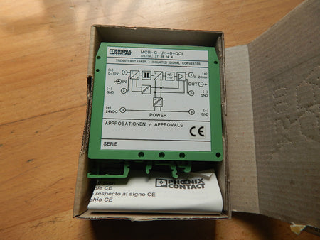 Phoenix Contact MCR-C-U/1-0-DCI  3-Wege Trennverstärker Neu