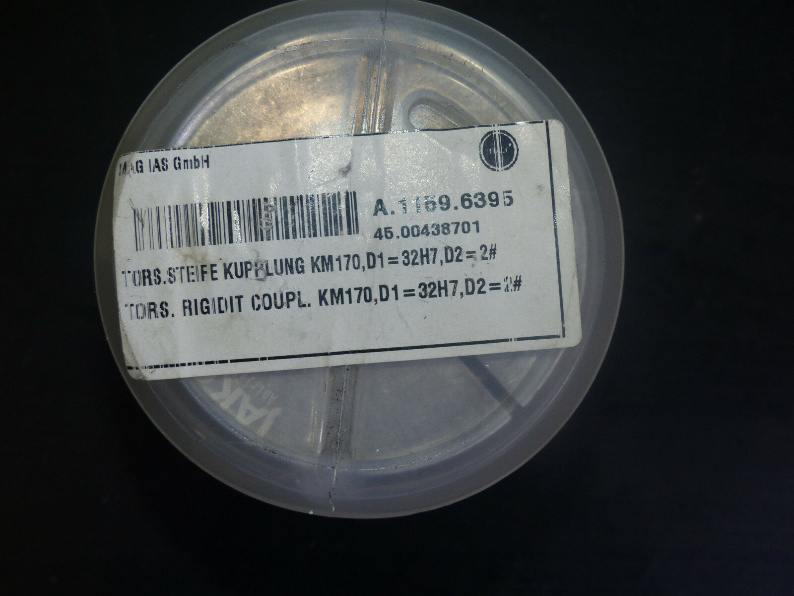 Jakob Antriebstechnik KM170,D1=32H7,D2=2