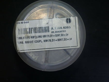 Jakob Antriebstechnik KM170,D1=32H7,D2=2