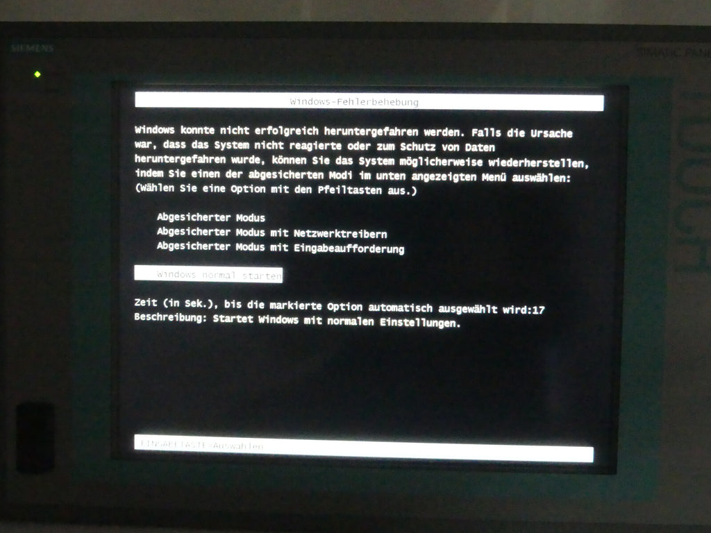 Siemens 6AV7892-0BJ34-0AC0 + panel 15T 677/877 ROHS