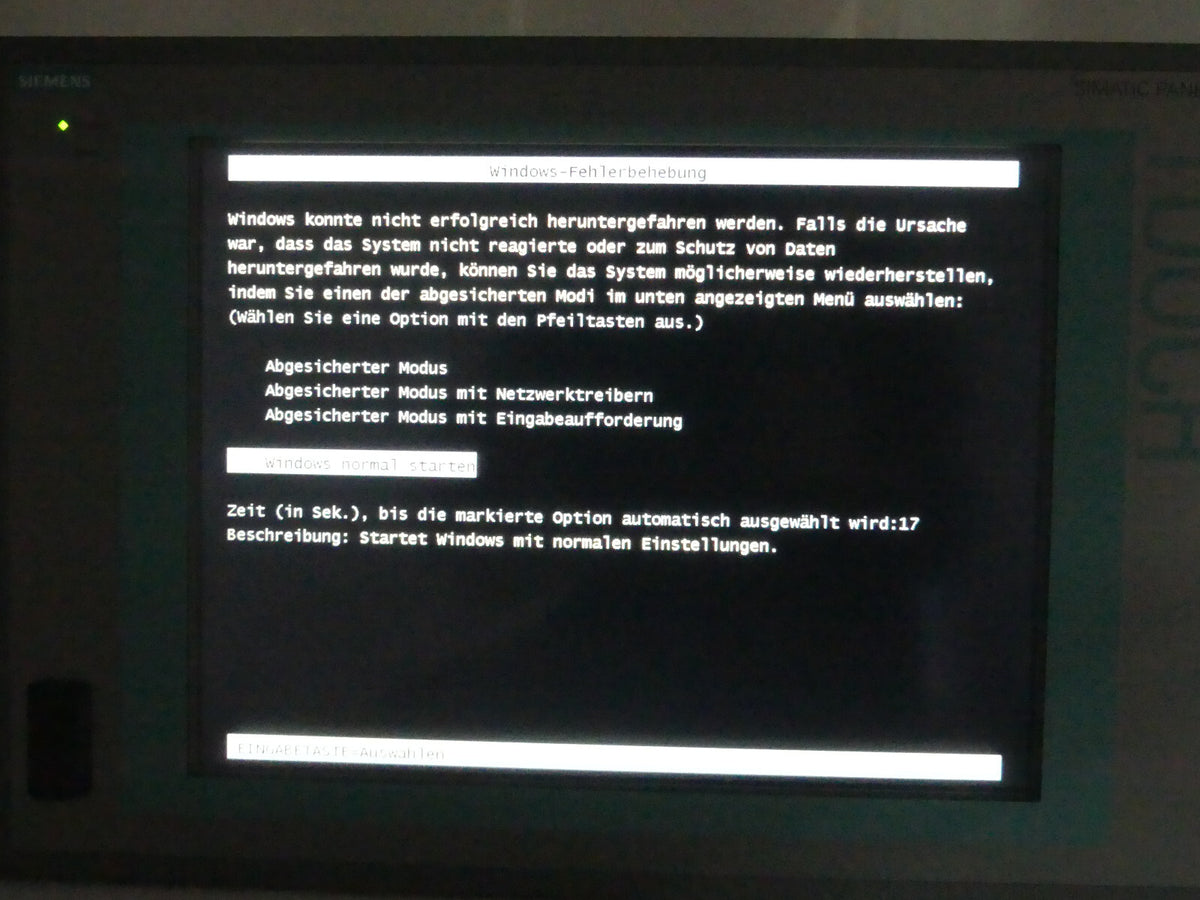 Siemens 6AV7892-0BJ34-0AC0 + panel 15T 677/877 ROHS