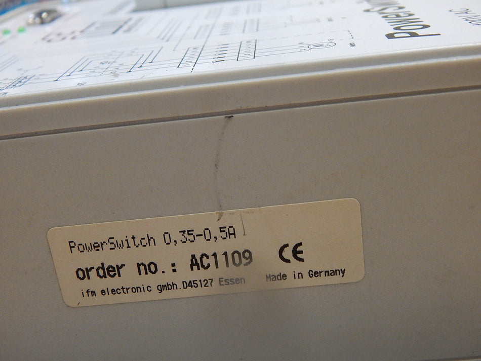 ifm Power Switch  AC1109   0,35-0,5A  used