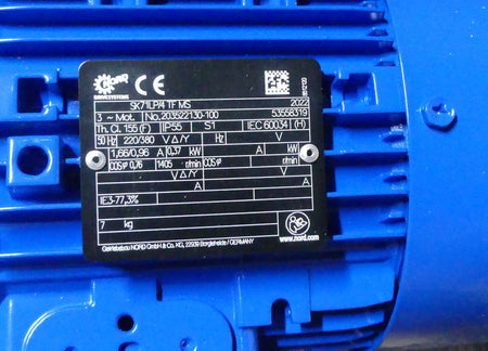 ALLWEILER  AEB2N3-DX  Exzenterschneckenpumpe MIT NORD MOTOR SK71LP/4TFMS