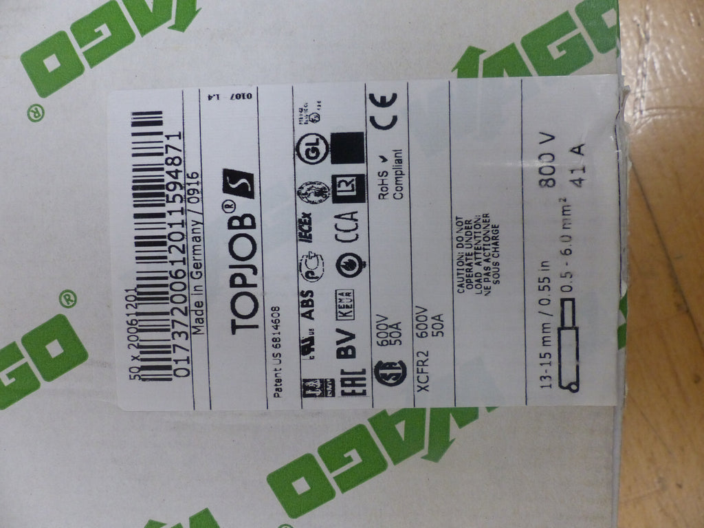 48X WAGO 2006-1201 2-LEITER-DURCHGANGSKLEMME