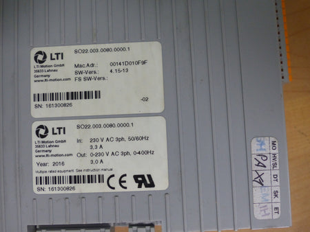 LTI SO22.003.0080.0000.1