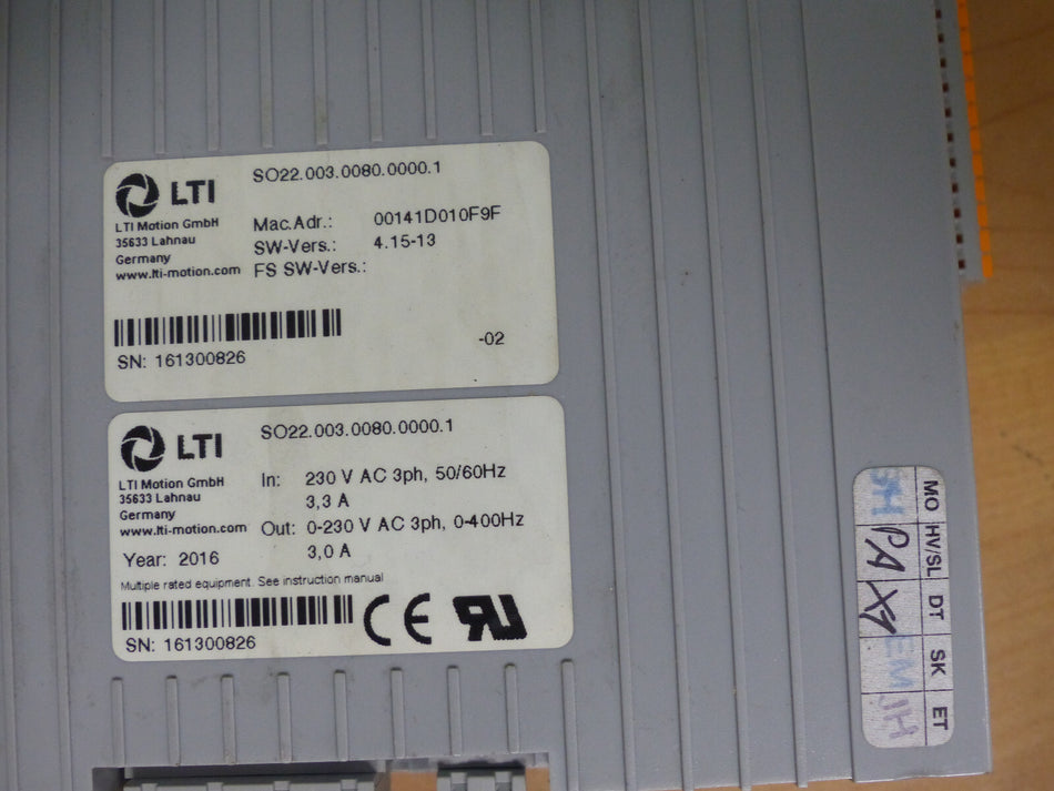 LTI SO22.003.0080.0000.1
