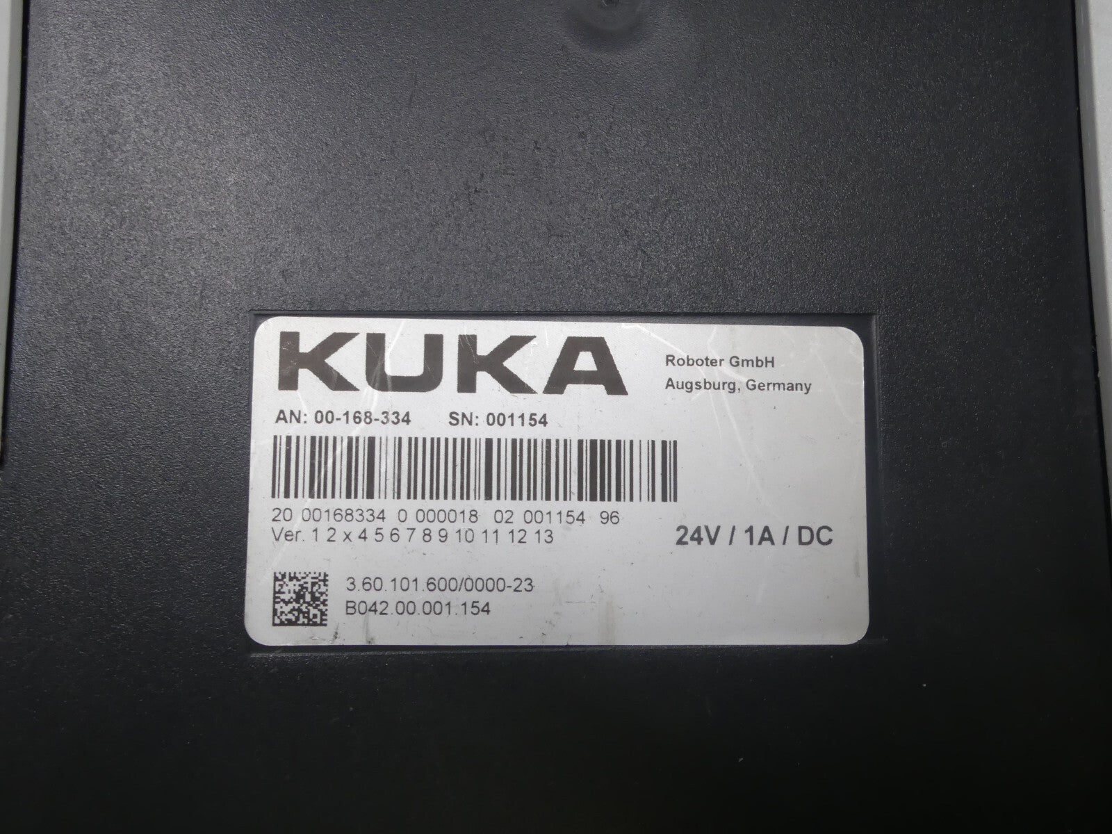 KUKA AN: 00-168-334 ROBOTERSTEUERUNG