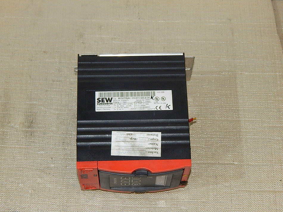 SEW MOVITRAC 31C011-503-4-20 Antriebsumrichter Sach.Nr.8264473  used