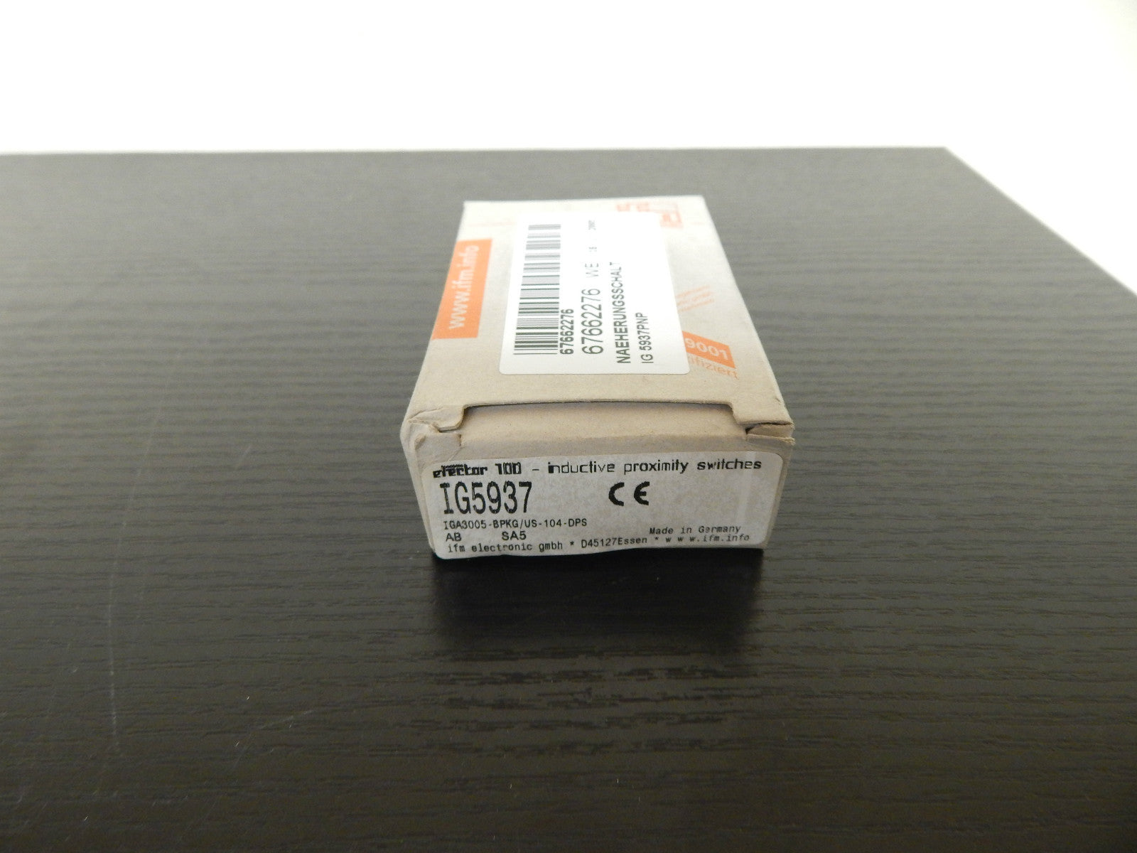 IFM Induktiver Näherungsschalter Efector 100 IG5937 *NEU in OVP
