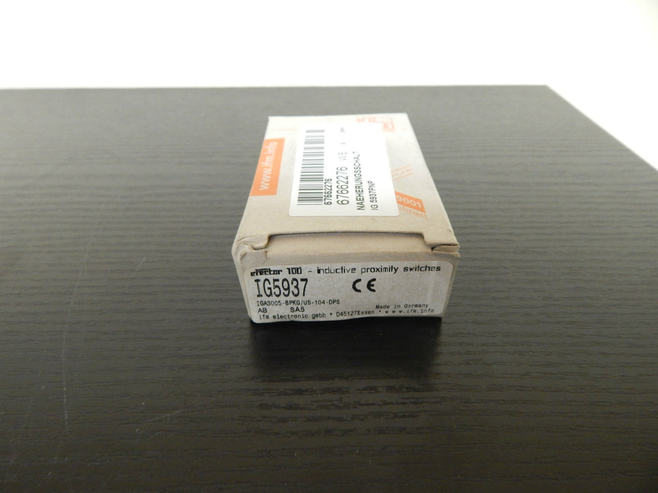 IFM Induktiver Näherungsschalter Efector 100 IG5937 *NEU in OVP