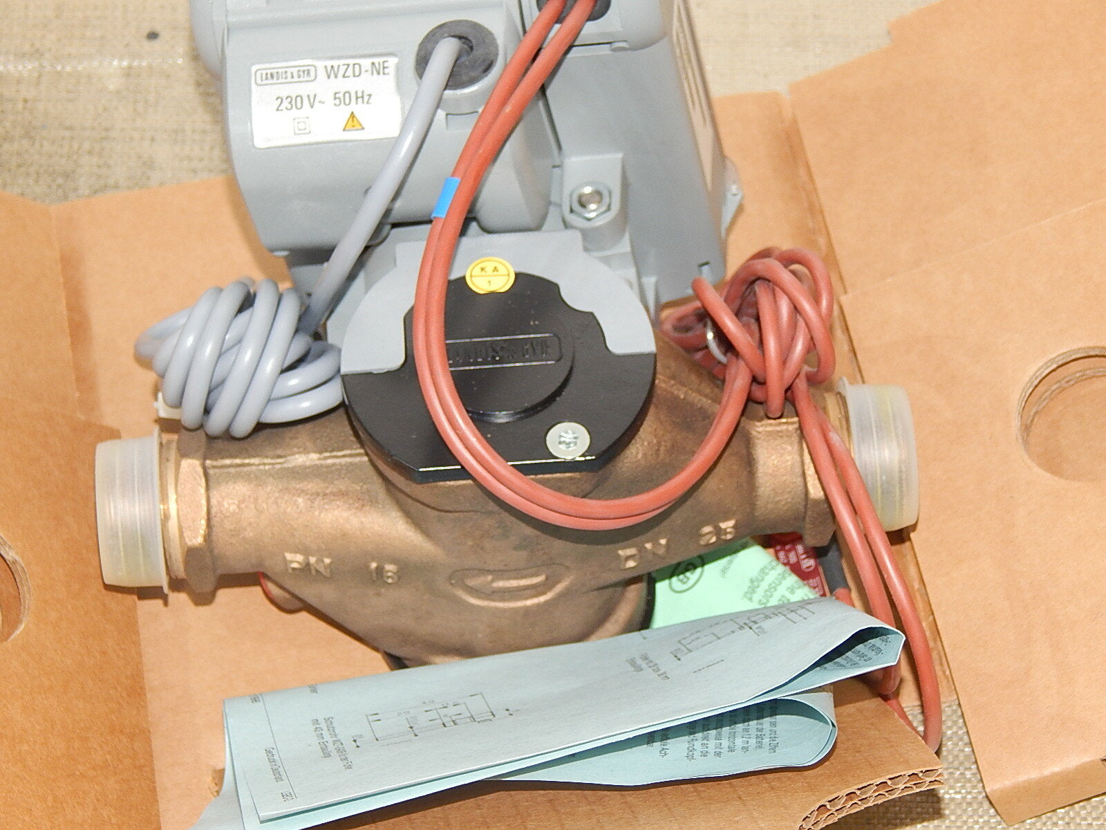  Landis & Gyr SONOGYR WZD-NE// WSD4-3.00KND 9818314 Wärmezähler New