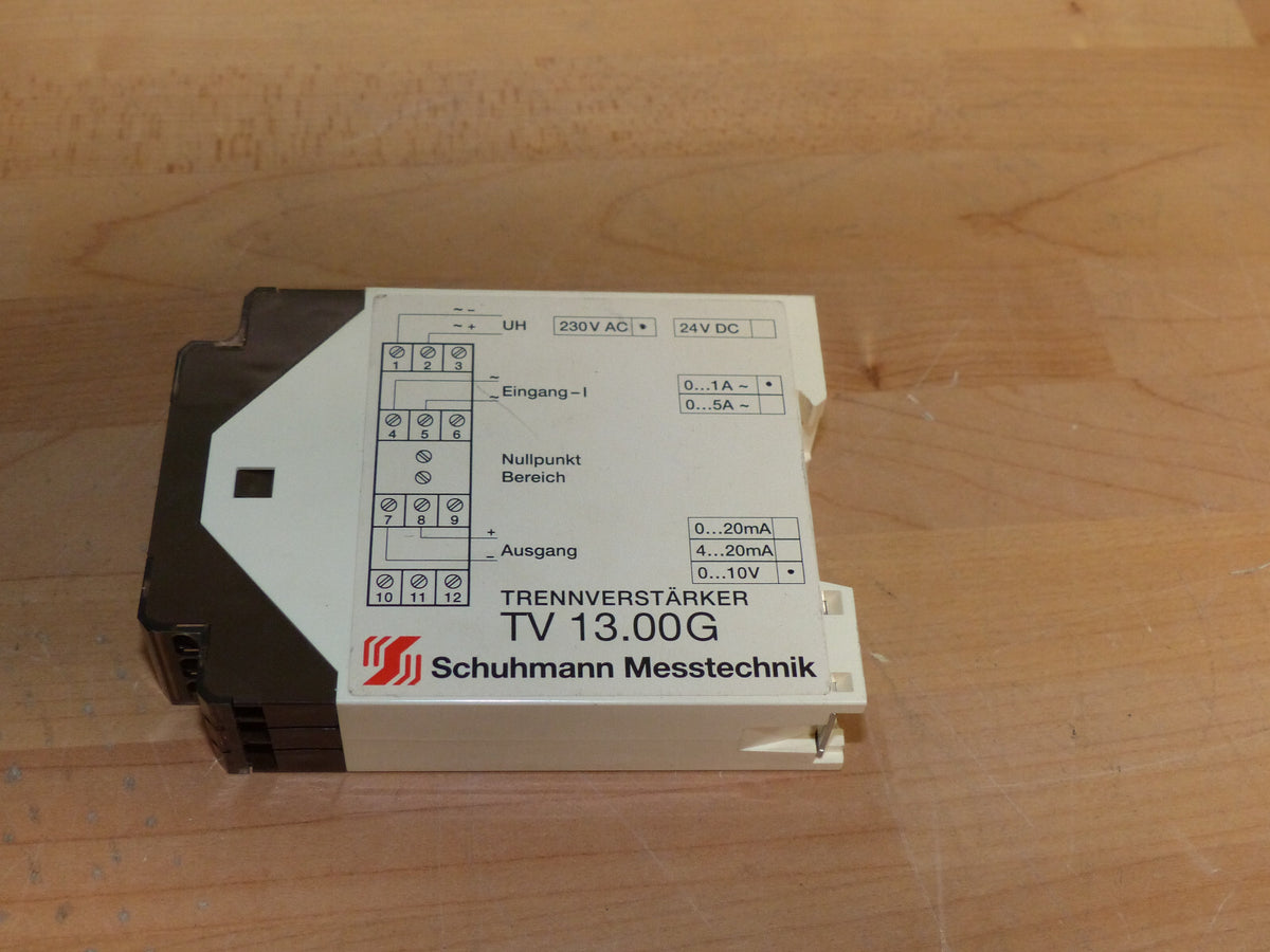 Schuhmann Messtechnik TV 13.00G Trennverstärker used