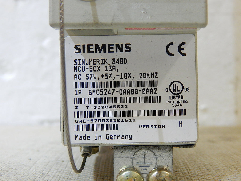 Siemens 6FC5247-0AA00-0AA2 Sinumerik Modul Version H