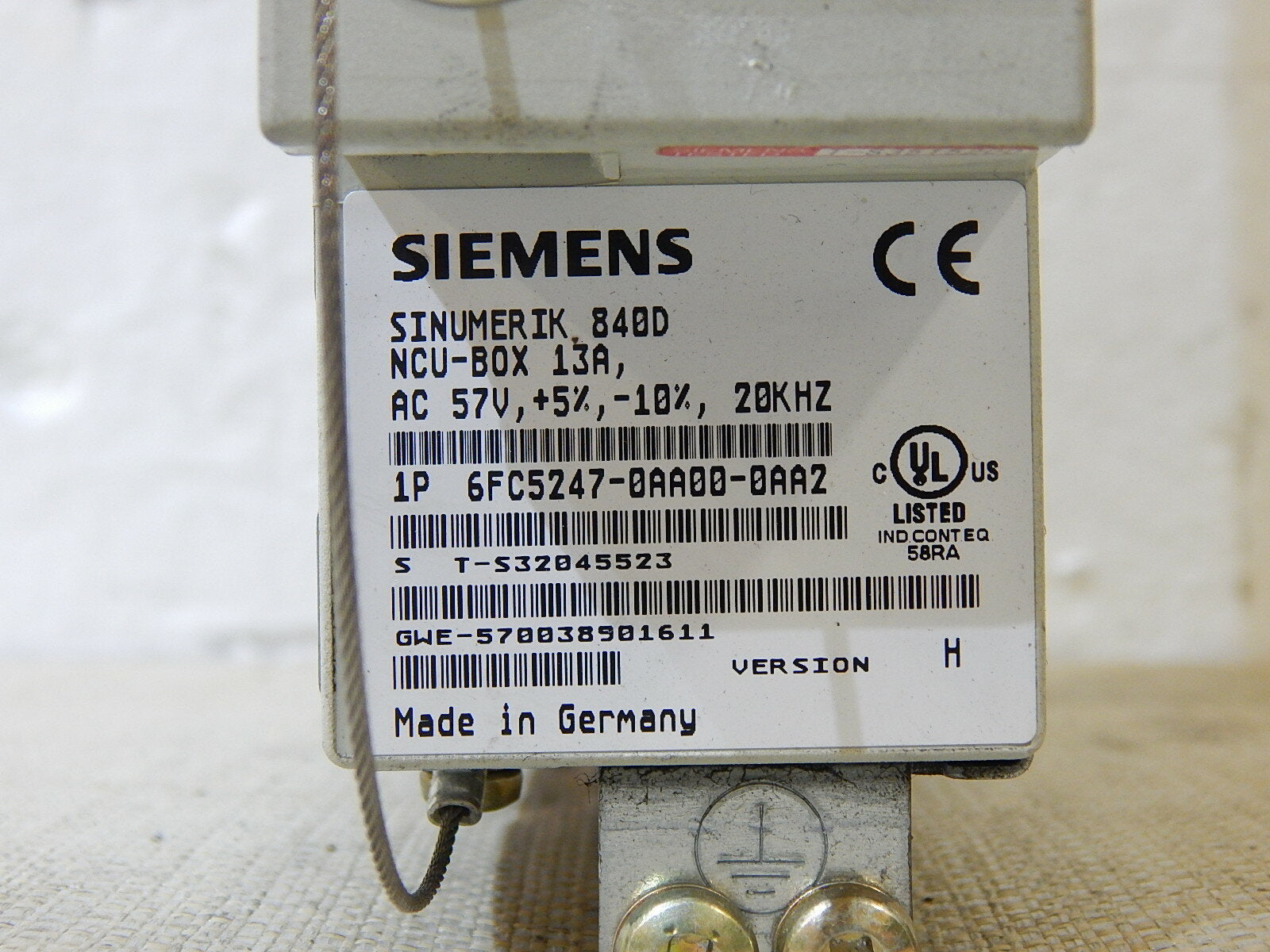 Siemens 6FC5247-0AA00-0AA2 Sinumerik Modul Version H