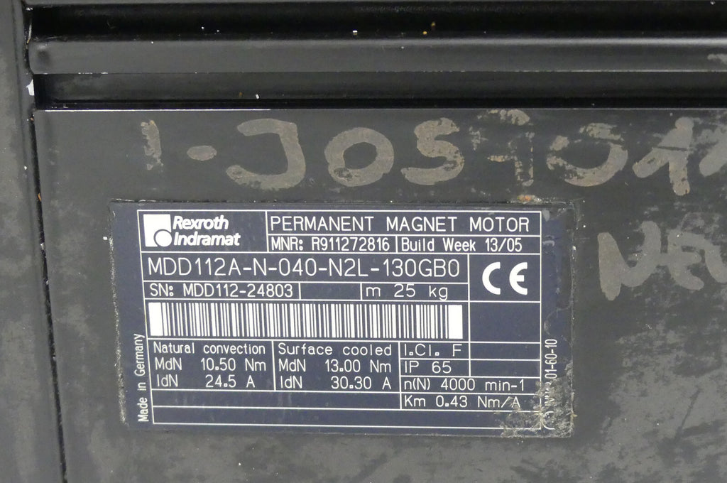 Rexroth MDD112A-N-040-N2L-130GB0