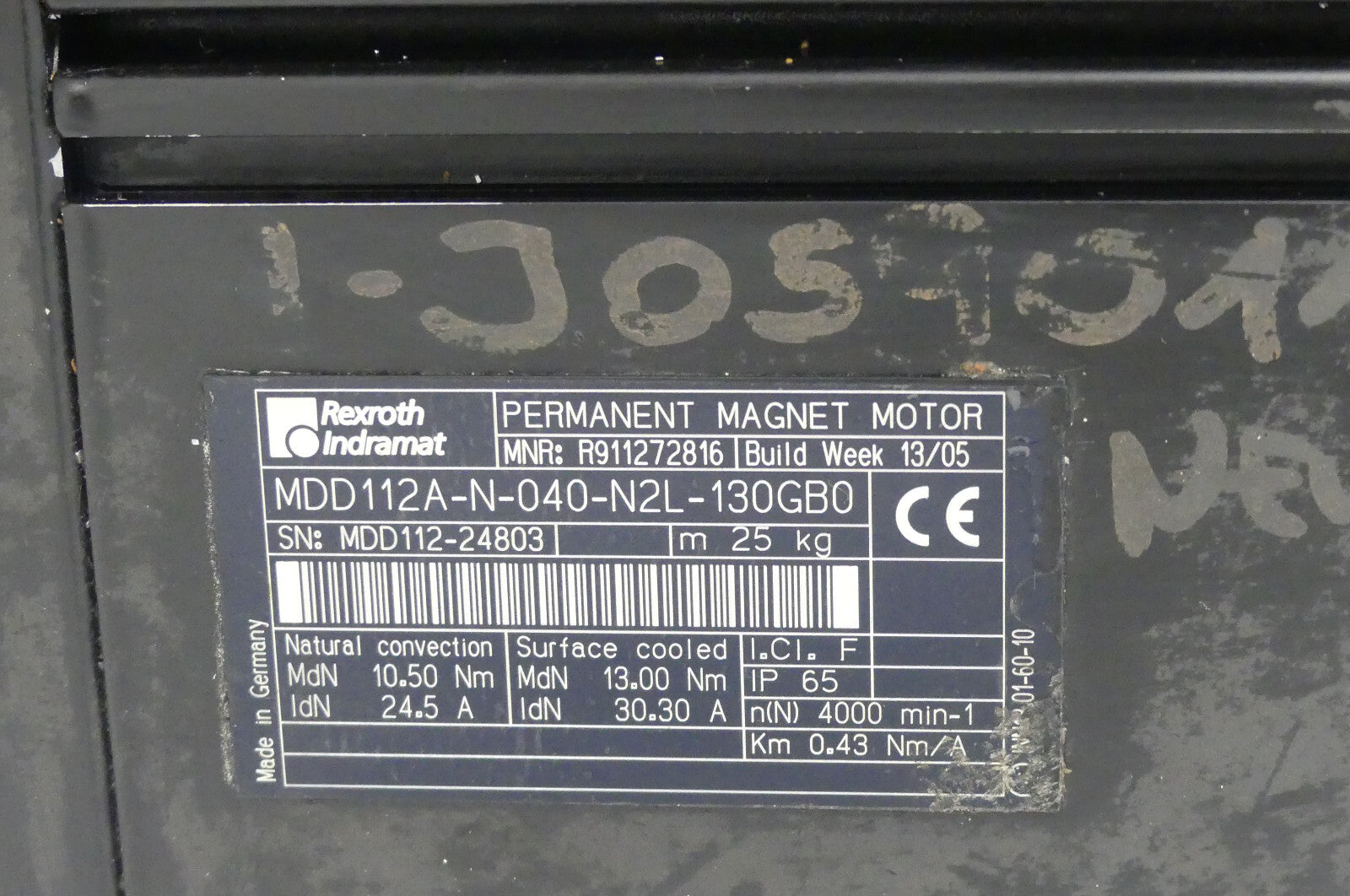 Rexroth MDD112A-N-040-N2L-130GB0