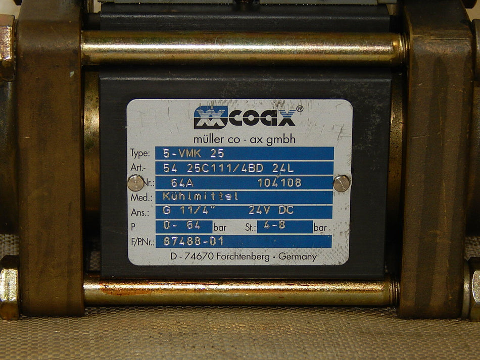  Kühlmittelventil COAX 5-VMK 25  Ans.: G 11/4"  s.Bilder