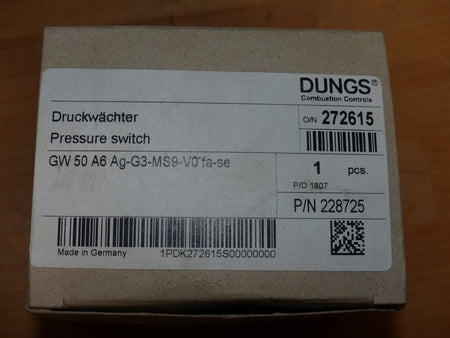 DUNGS GW 50 A6 AG-G3-MS9-V0 FA-SE s.Bilder
