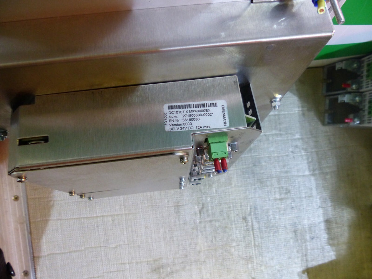 Eisenmann DC1010TK MP40000 EN  Version 0000