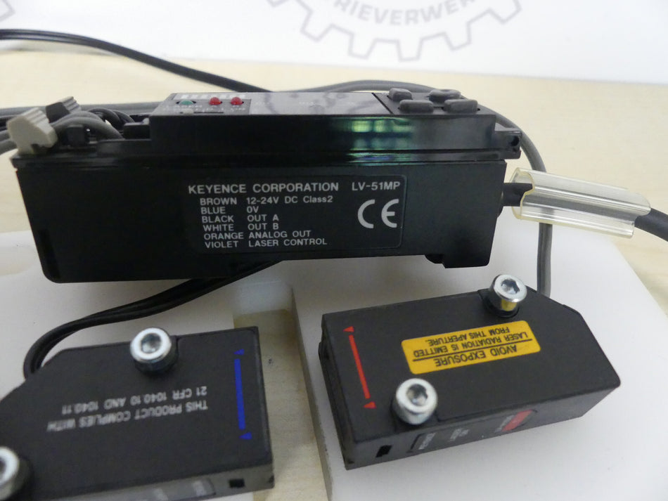 KEYENCE LV-51MP + LV-H100 + LV-H100