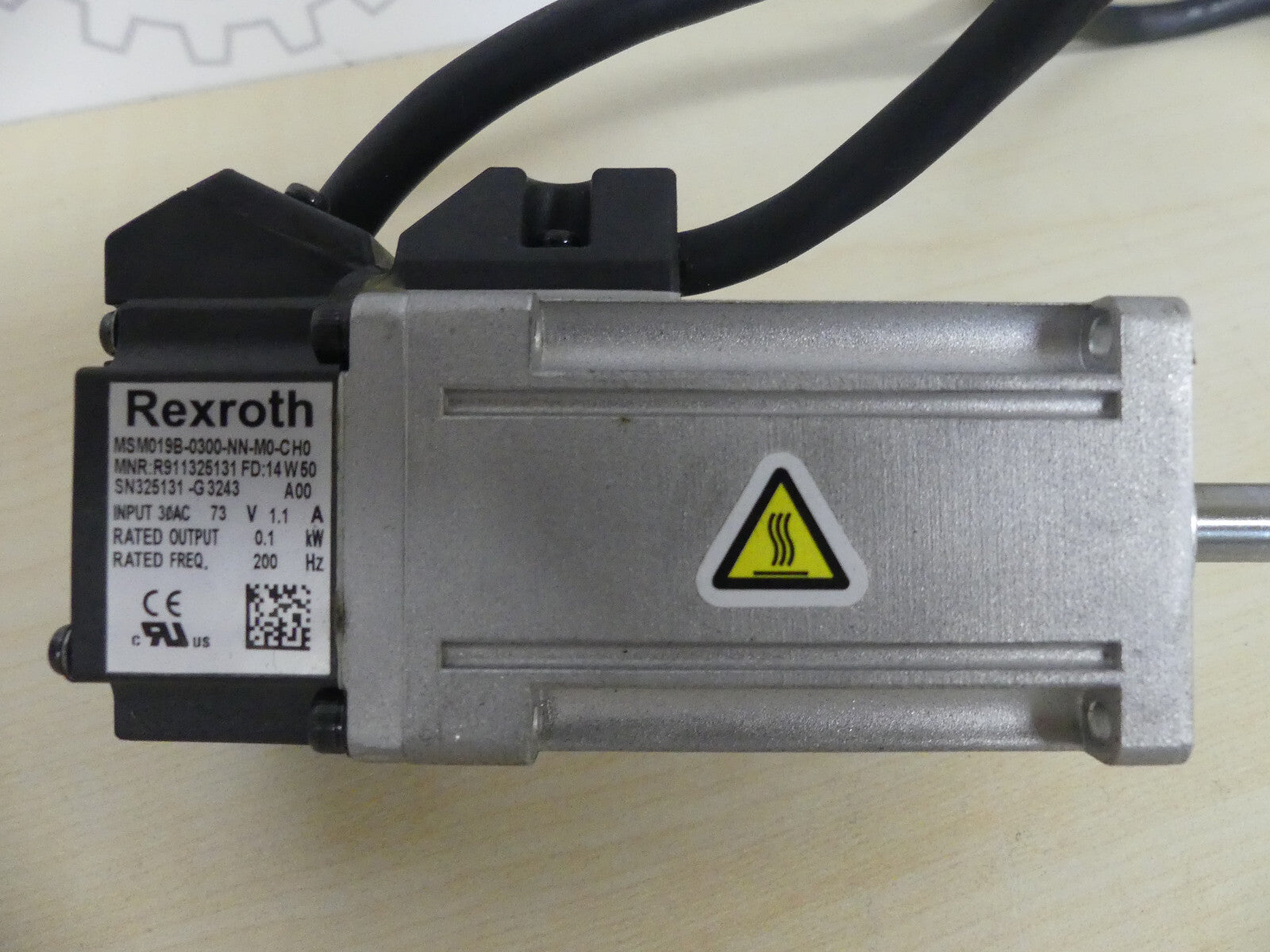 Rexroth MSM019B-0300-NN-M0-CH0