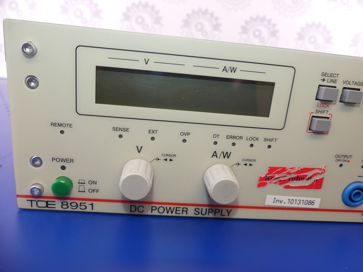 TOELLNER TOE 8951 DC Power Supply